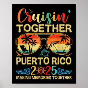 Póster Cruissin Together Puerto Rico 2025 Grupo V