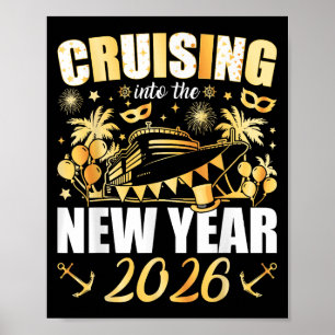 Póster Cruizando hacia 2026, el partido víspera de Año Nu