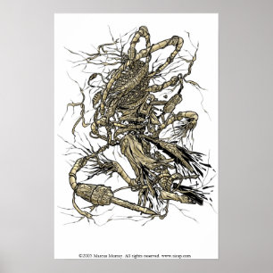 Póster crusher de micrófono