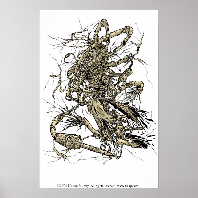 Póster crusher de micrófono (Frente)