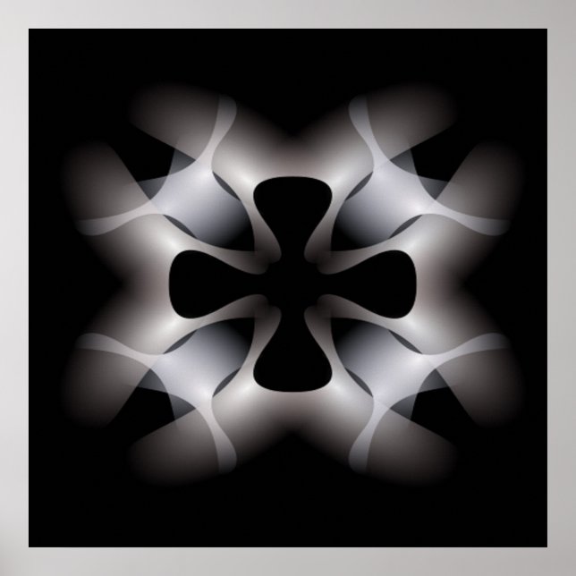 PÓSTER CRUZ ABSTRACTA (Frente)