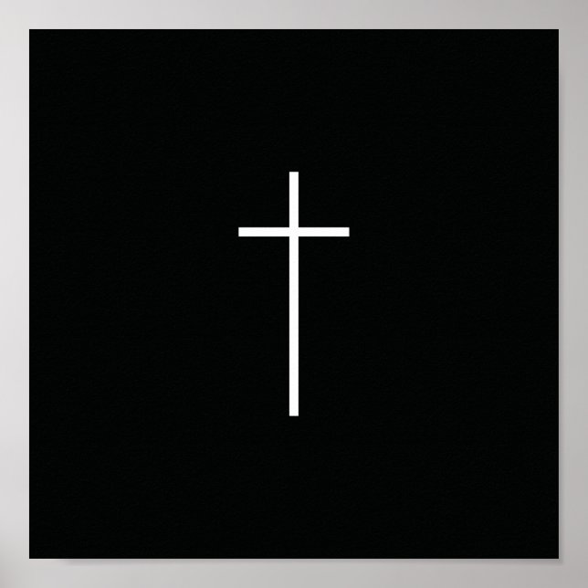 Póster Cruz blanca (Frente)