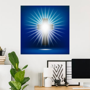 Póster Cruz brillante