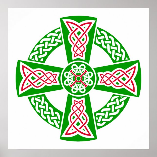 Póster Cruz celta (Frente)