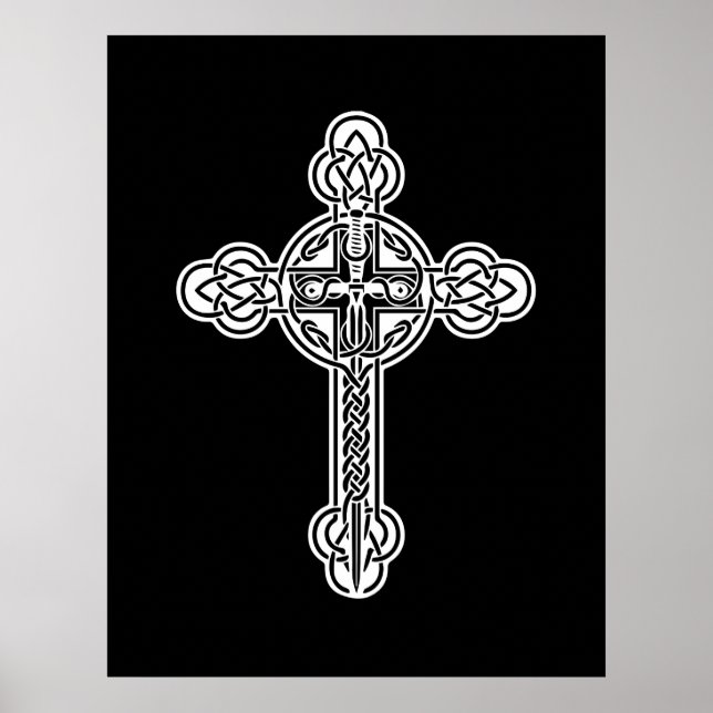 Póster Cruz celta (Frente)