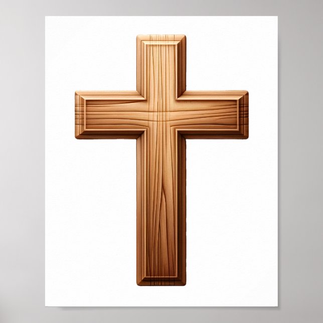 Póster Cruz cristiana (Frente)