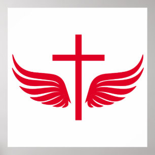 Póster Cruz cristiana