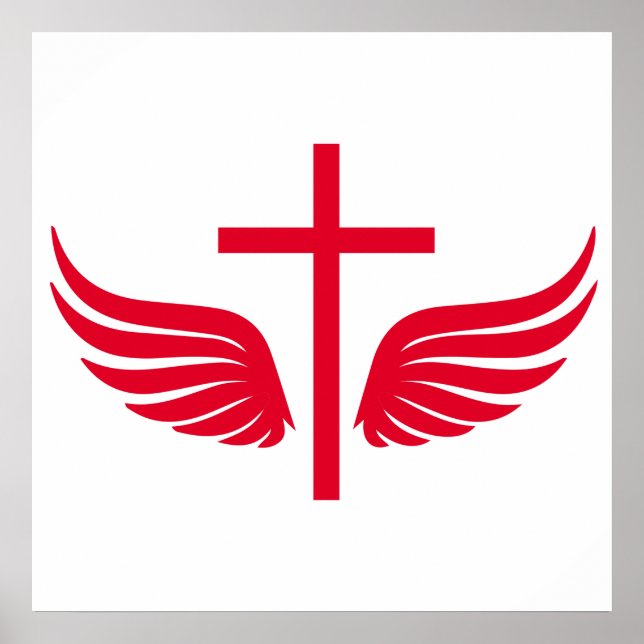 Póster Cruz cristiana (Frente)