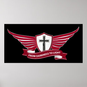 Póster Cruz cristiana