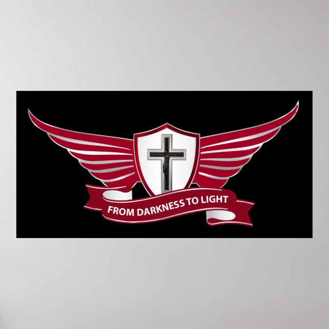 Póster Cruz cristiana (Frente)