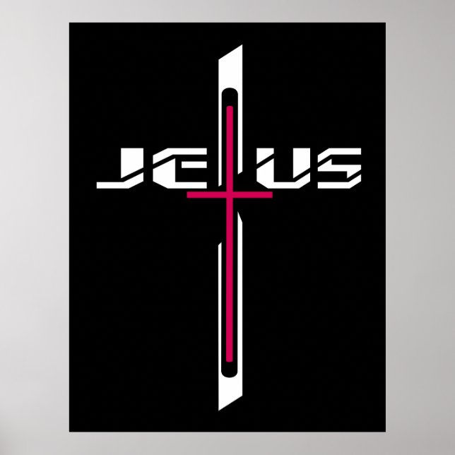 Póster Cruz cristiana (Frente)