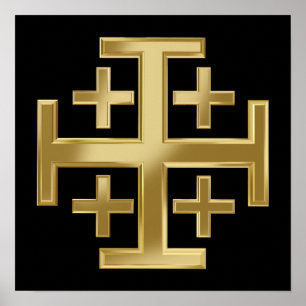 Póster Cruz cristiana