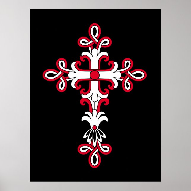Póster Cruz cristiana (Frente)