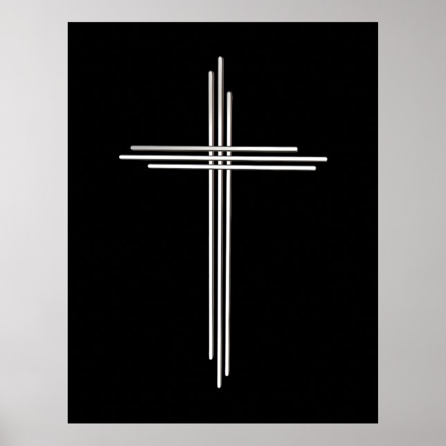 Póster Cruz cristiana (Frente)