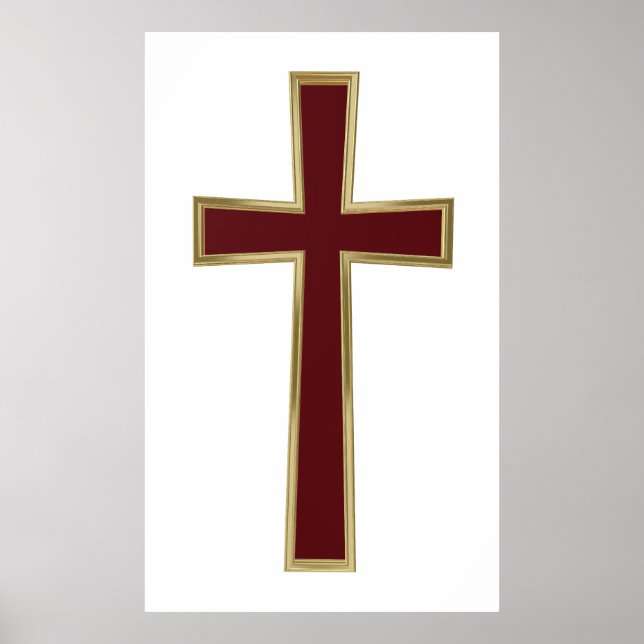Póster Cruz cristiana (Frente)