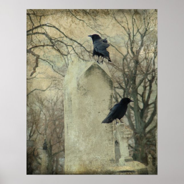 Póster Cruz cruzada antigua (Frente)