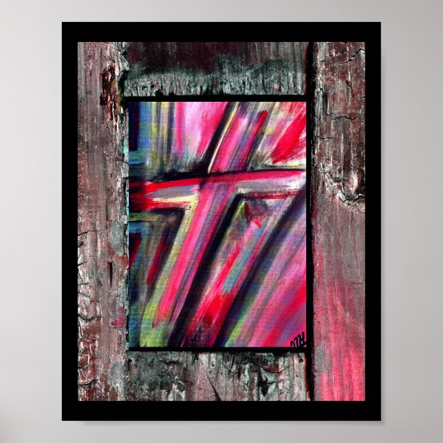 Póster Cruz curativa (Frente)