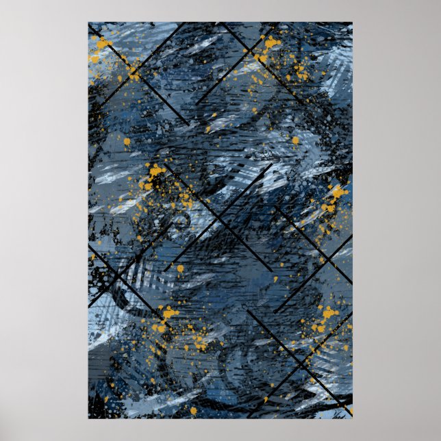 Póster Cruz de crisis moderna (Frente)