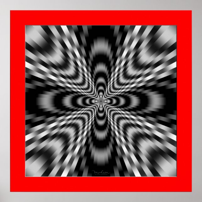 Póster Cruz de emisión de energía (Frente)