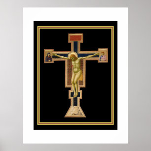 Póster Cruz de Giotto circa 1290 - 1295 pared de simpatía