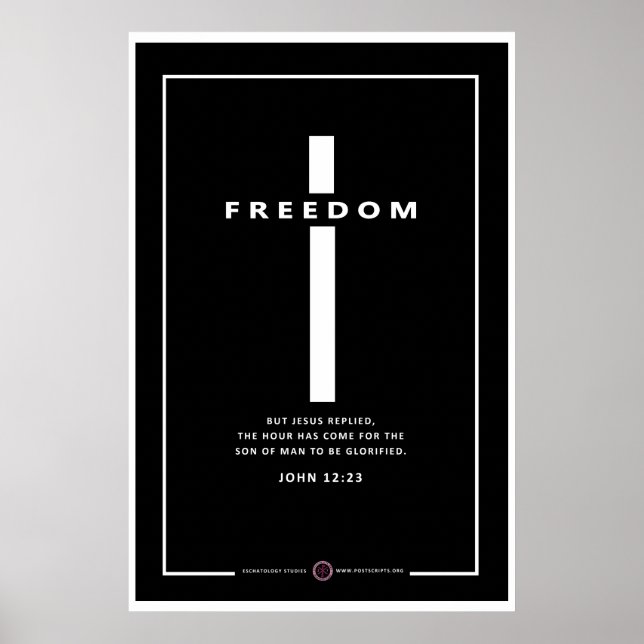 Póster Cruz de libertad (Frente)