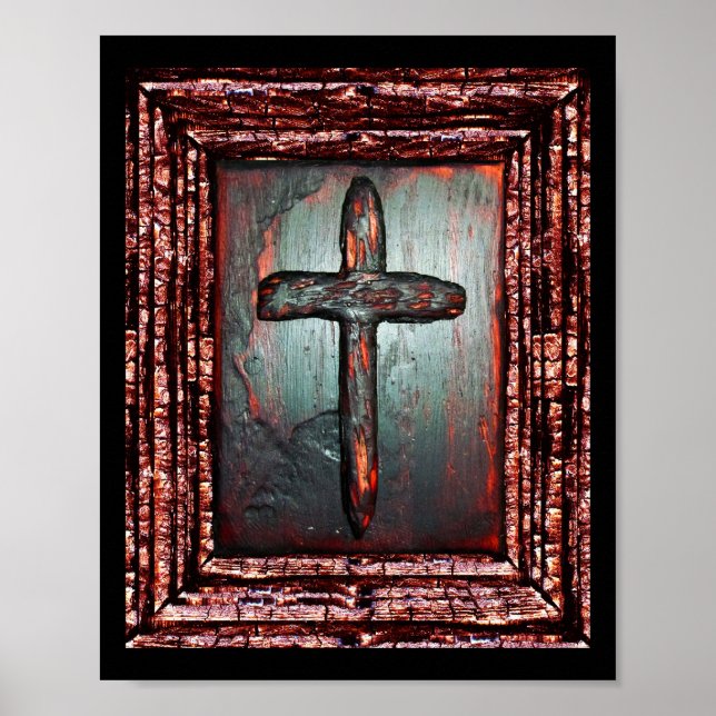 Póster Cruz de sangre (Frente)