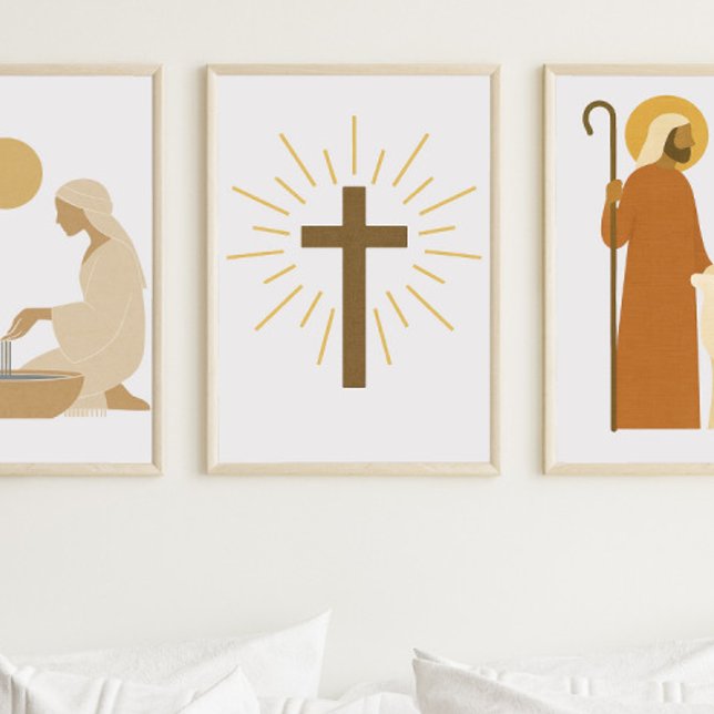 Póster Cruz radiante (Subido por el creador)