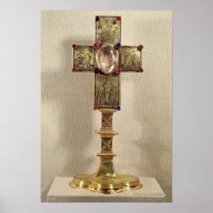 Póster Cruz religiosa del Papa Urbano V 1368-78