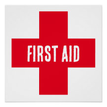 Poster - Cruz Roja de primeros auxilios