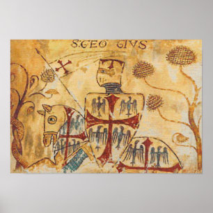 Póster Cruzado Berittener