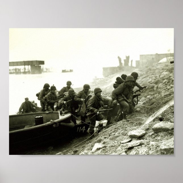 Póster Cruzando el Rin (Frente)