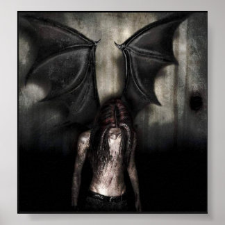 Póster Crying Angel