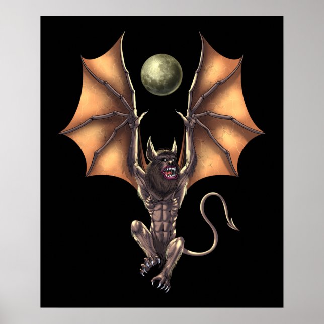 Póster Cryptid Creature Ahool (Frente)