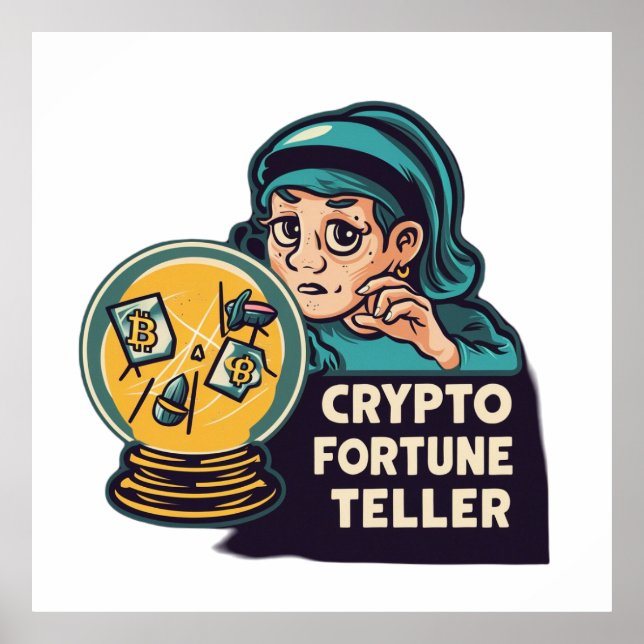 Póster Crypto Fortune Teller (Frente)