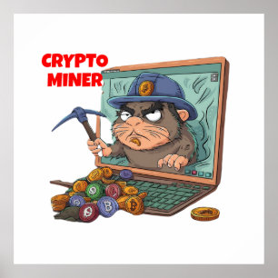 Póster Crypto Miner
