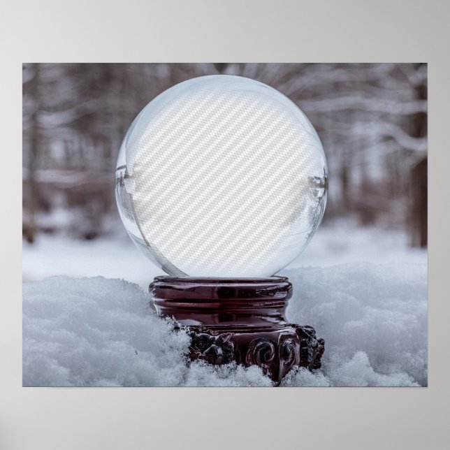 Póster Crystal Ball Template (Frente)