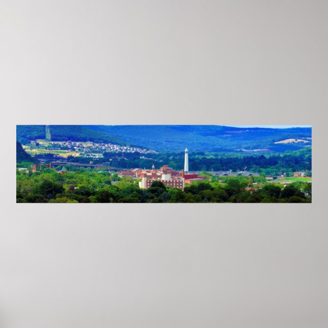 Póster Crystal City, Corning, NY (Frente)