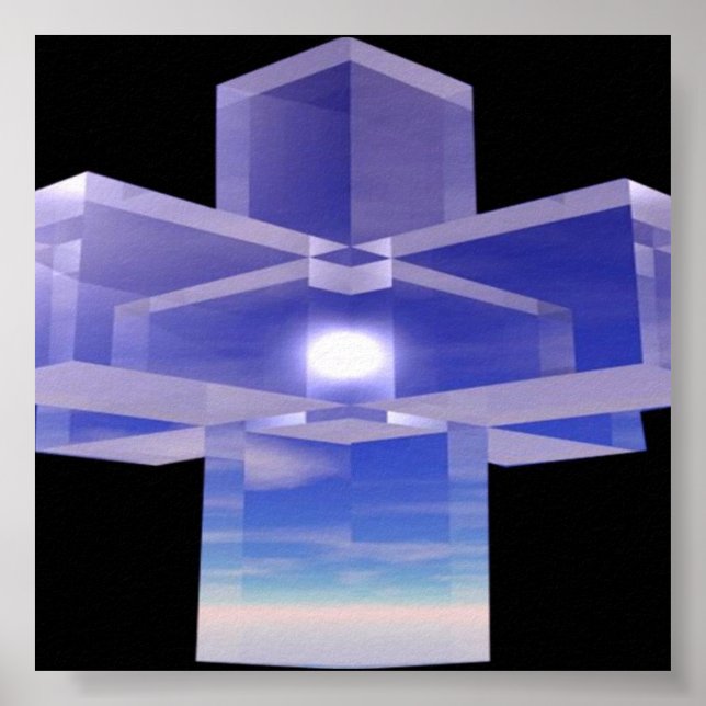 Póster Crystal Cross Poster (Frente)
