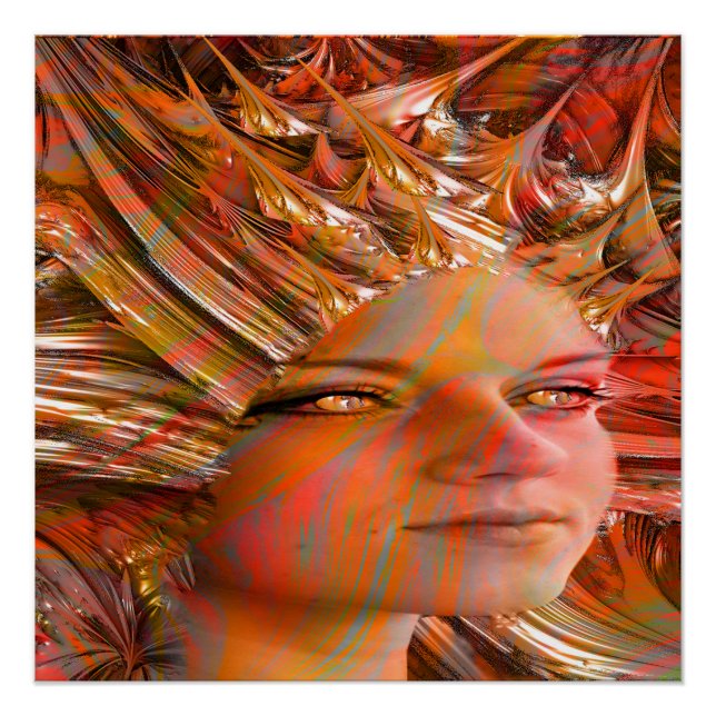 Póster Crystal Eyes (Anverso)