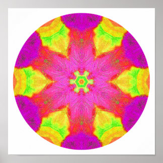 Póster Crystal Mandala