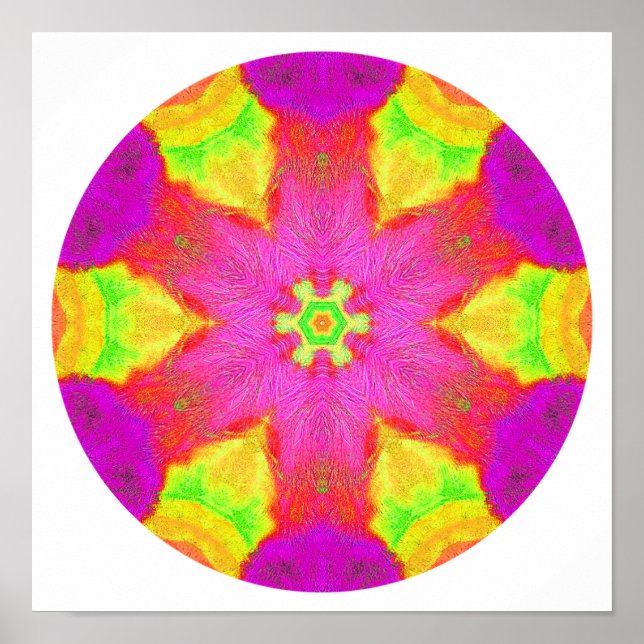 Póster Crystal Mandala (Frente)
