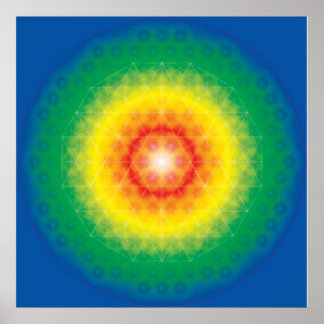 Póster Crystal Mandala