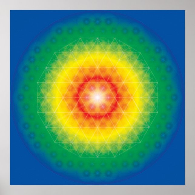 Póster Crystal Mandala (Frente)