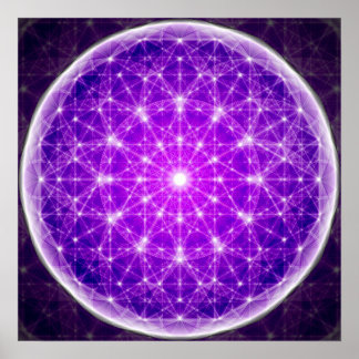 Póster Crystal Mandala