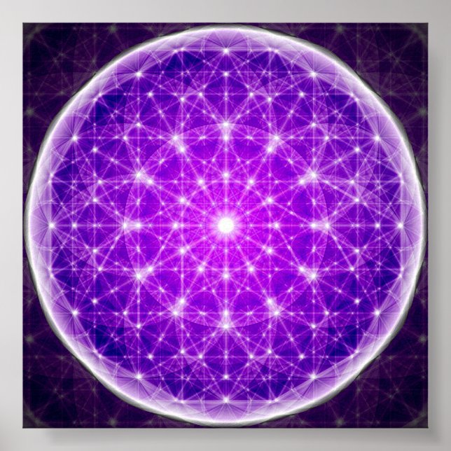 Póster Crystal Mandala (Frente)