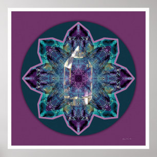 Póster Crystal Mandala 3