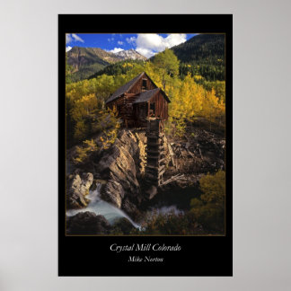 Póster Crystal Mill Colirado