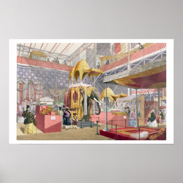 Póster Crystal Palace, la Corte India, pub. (Frente)