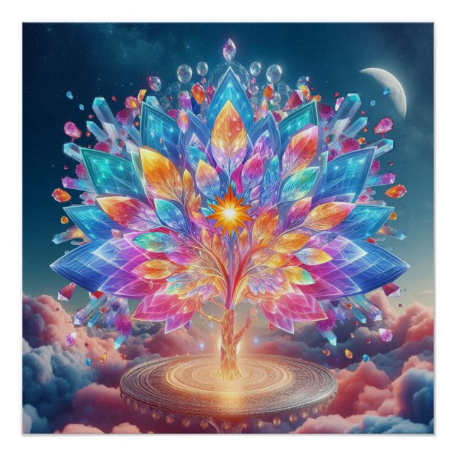 Póster Crystal Tree (Anverso)