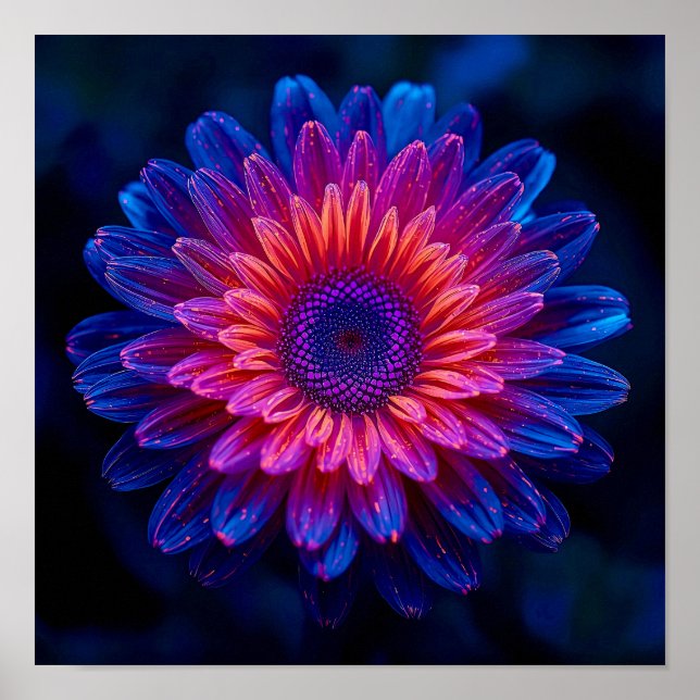 Póster Crystalline Cascade (Frente)